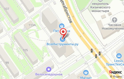 Интернет-гипермаркет товаров для строительства и ремонта ВсеИнструменты.ру на улице Декабристов на карте