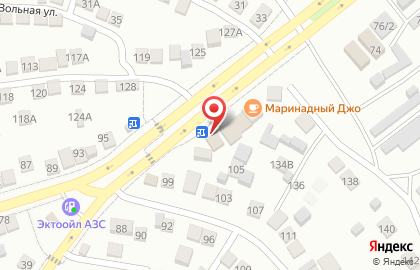 Продуктовый магазин в Астрахани на карте