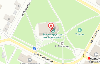 Государственный Владимиро-Суздальский музей-заповедник в Гусь-Хрустальном на карте