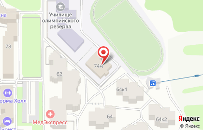 Участковая избирательная комиссия №94 в Советском районе на карте