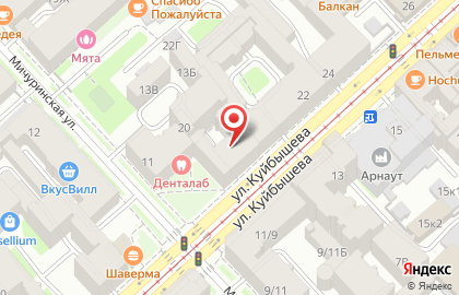 Апарта-отель Гости Любят в Петроградском районе на карте