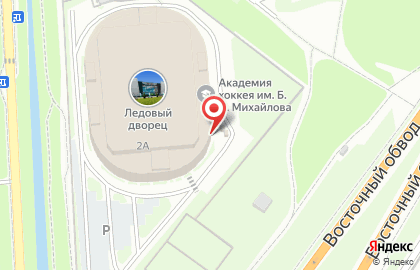 Ледовый дворец в Туле на карте