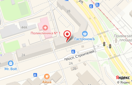 Аптека Вечерний на карте