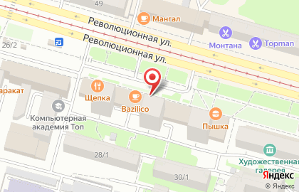 Moby на Революционной улице на карте