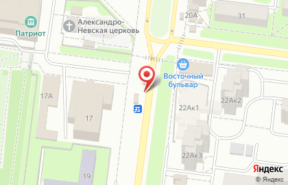 Продуктовый магазин на проспекте 50-летия ВЛКСМ на карте