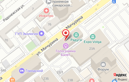 Магазин автозапчастей 63ra.ru в Октябрьском районе на карте