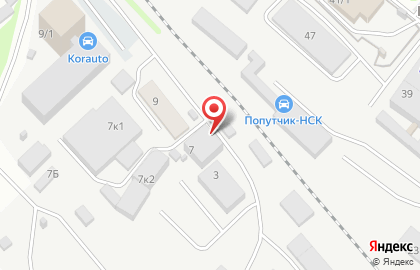 Новосибирское пушно-меховое предприятие на карте
