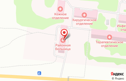 Рыбинская районная больница на карте