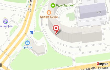 Мастерская красоты Марафет в Орджоникидзевском районе на карте
