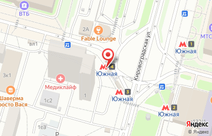 Киоск печатной продукции в Москве на карте