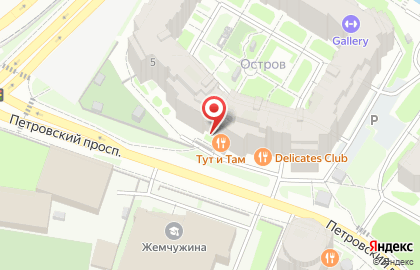 Детский сад №77 на Петровском проспекте на карте