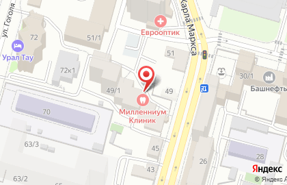 Страховая компания Ингосстрах, ОСАО на улице Карла Маркса на карте