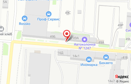 ОАО Автоколонна 1247 на карте