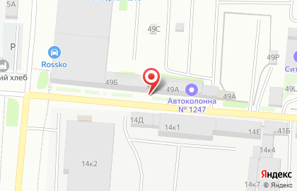 Центр дополнительного образования Факультет на Автотранспортной улице на карте