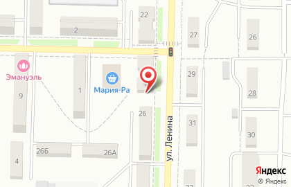 Магазин эротических товаров Интим на улице Ленина на карте