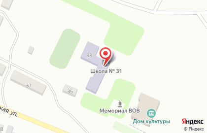 Средняя общеобразовательная школа №31 на Советской улице на карте