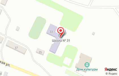 Средняя общеобразовательная школа №31 на Советской улице на карте