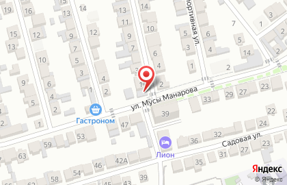 Гастроном в Махачкале на карте