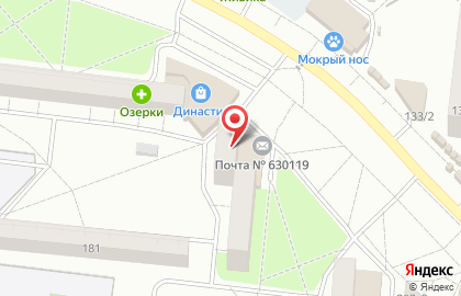 Рыбный магазин Искитимрыба в Кировском районе на карте