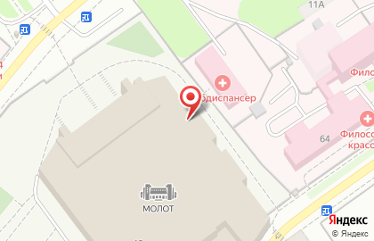 СШОР по дзюдо Пермский кодокан в Мотовилихинском районе на карте