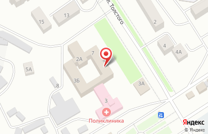 Поликлиника №2 Нижнеломовская межрайонная больница, на карте