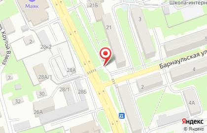 Рекламный щит, РА Маркетинг & Реклама на Октябрьской улице на карте