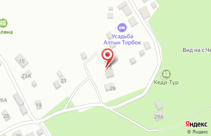 Усадьба Бычковых на карте