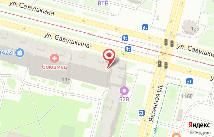 Платёжный терминал Союз в Приморском районе на карте