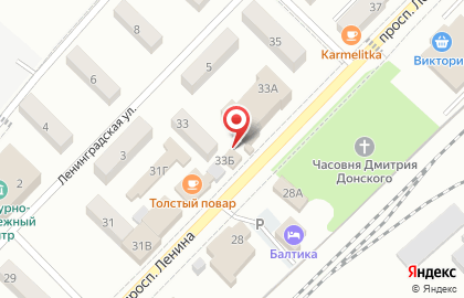Магазин японской кухни Sushi light на проспекте Ленина на карте