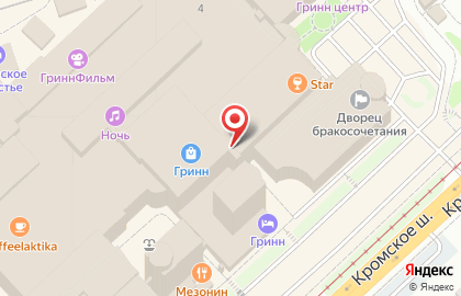 Магазин женской одежды 8 марта на карте