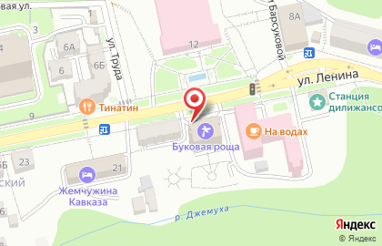Санаторий Буковая роща на карте