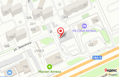 Торговый комплекс Авось на карте