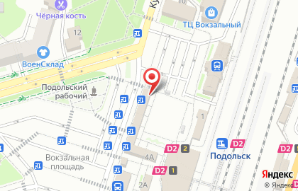 Цветочный магазин в Москве на карте