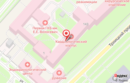 Северный государственный медицинский университет на улице Суворова на карте