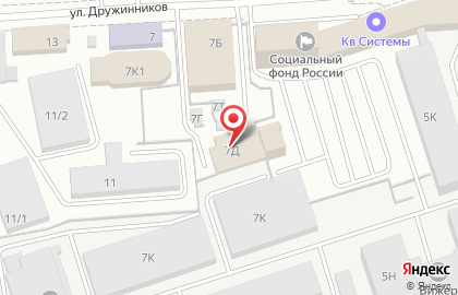 Компания по продаже запчастей к бытовой технике ита Групп в Коминтерновском районе на карте