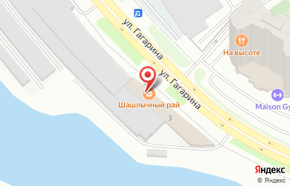 Автомагазин и СТО МикМоторс на улице Гагарина на карте