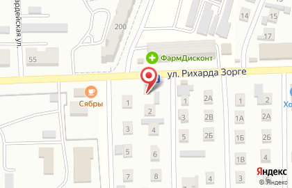 Магазин автозапчастей Автомания на улице Рихарда Зорге на карте