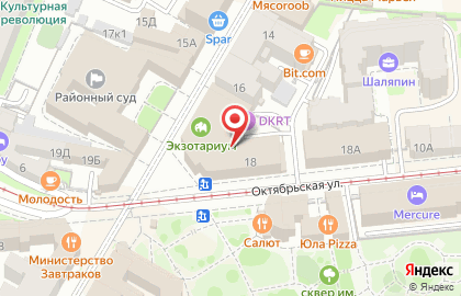 Аюрведа на Московской на карте