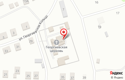 Храм Георгия Победоносца в Глазове на карте