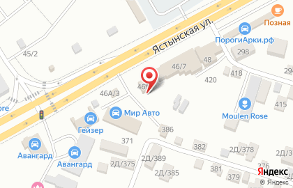 СТО в Красноярске на карте