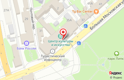 1C на Большой Московской улице на карте