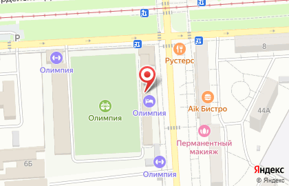 Гостиница Олимпия в Дзержинском районе на карте