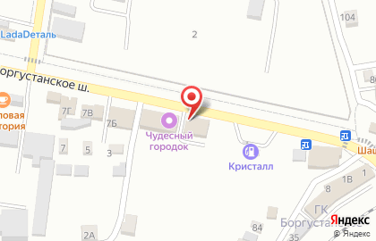 Автомойка Кристалл в Ессентуках на карте