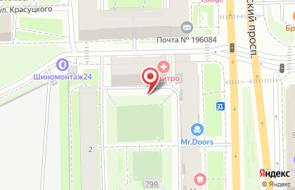 Марбел на Московском проспекте на карте