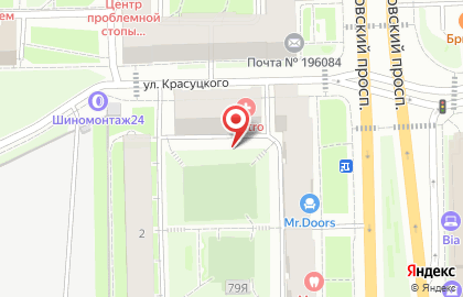 Марбел на Московском проспекте на карте