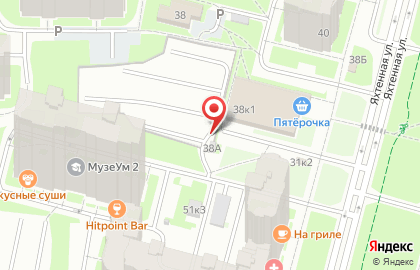 Автостоянка Астра-Плюс на карте