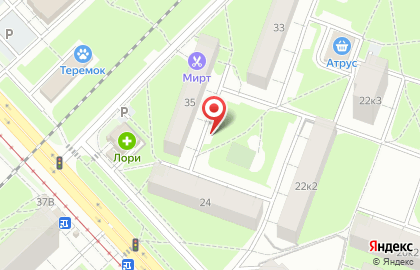 Мирт в Дзержинском районе на карте
