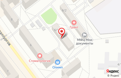 Ажур на улице Металлургов на карте