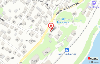 Продуктовый магазин в Ростове-на-Дону на карте