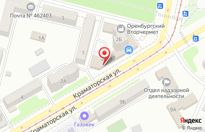 Омега-Сервис на Краматорской улице на карте